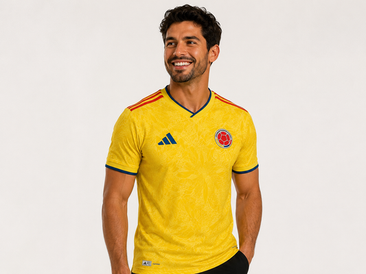 CAMISETA AMARILLA VERSIÓN JUGADOR MUNDIAL 2026